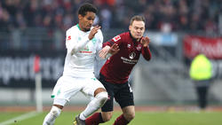 Werder und der 1. FC Nürnberg trennen sich unentschieden