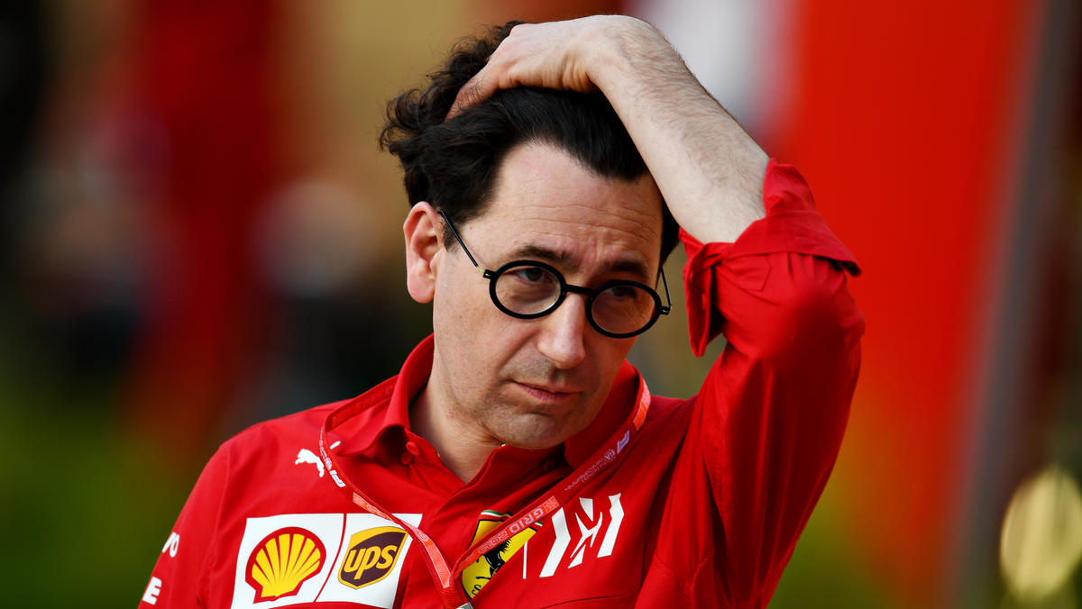 Mattia Binotto analysiert, was im Monaco-Qualifying schiefgelaufen ist Mattia Binotto analysiert, was im Monaco-Qualifying schiefgelaufen ist