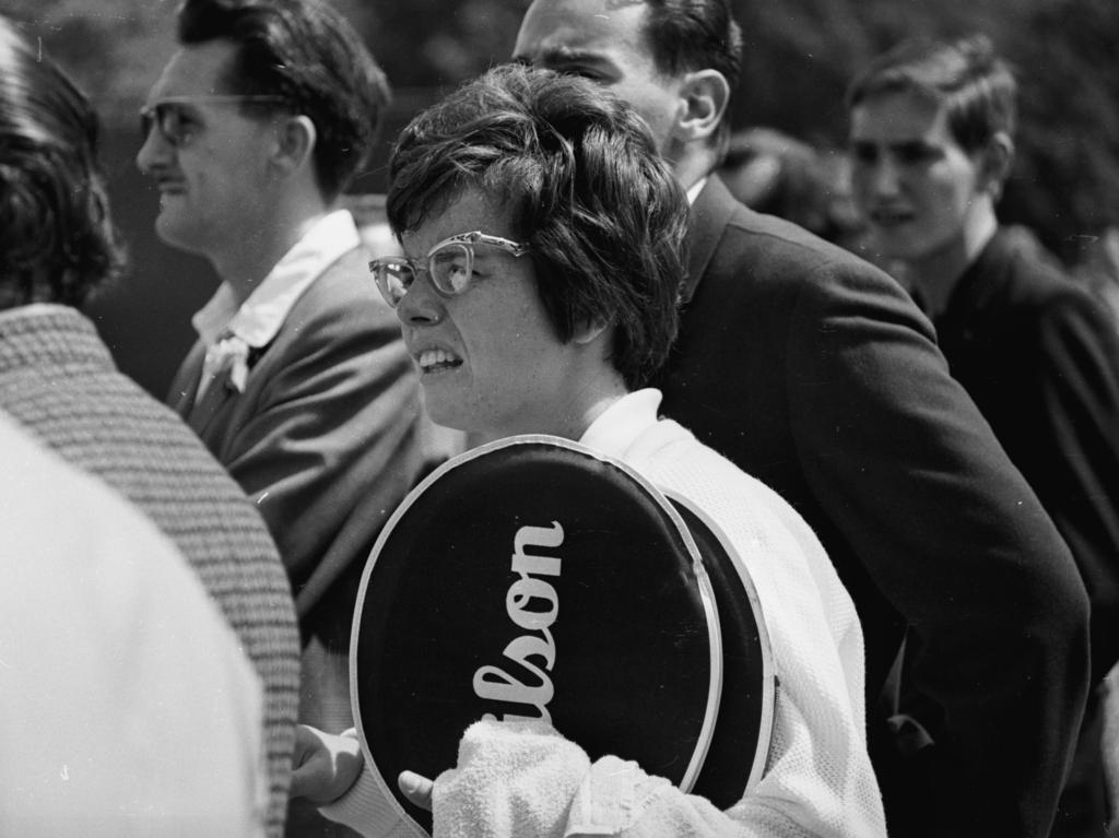 Platz 7: Billie Jean King (USA) - 4 Siege