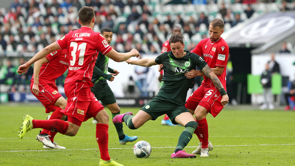 Wout Weghorst war aufseiten des VfL Wolfsburg der entscheidende Mann