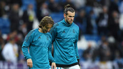 Luka Modric (li.) und Gareth Bale fehlen Real gegen Mallorca