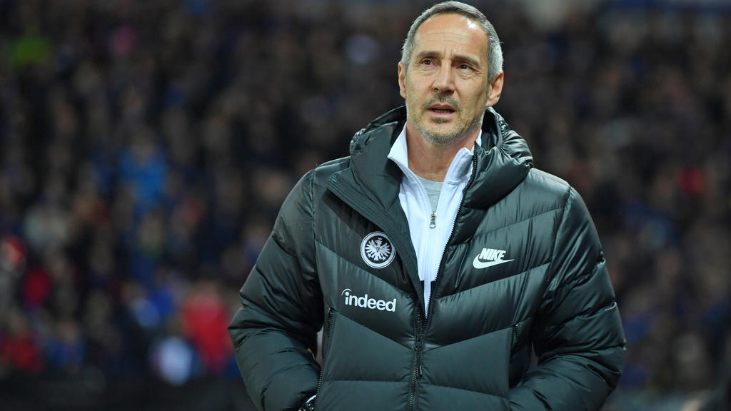 Adi Hütter will mit der Eintracht wieder die Trendwende schaffen