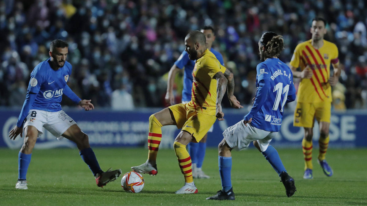 Dani Alves feierte sein Comeback beim FC Barcelona