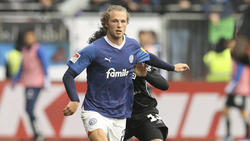 Kiel-Stürmer Fiete Arp spielte früher beim Hamburger SV
