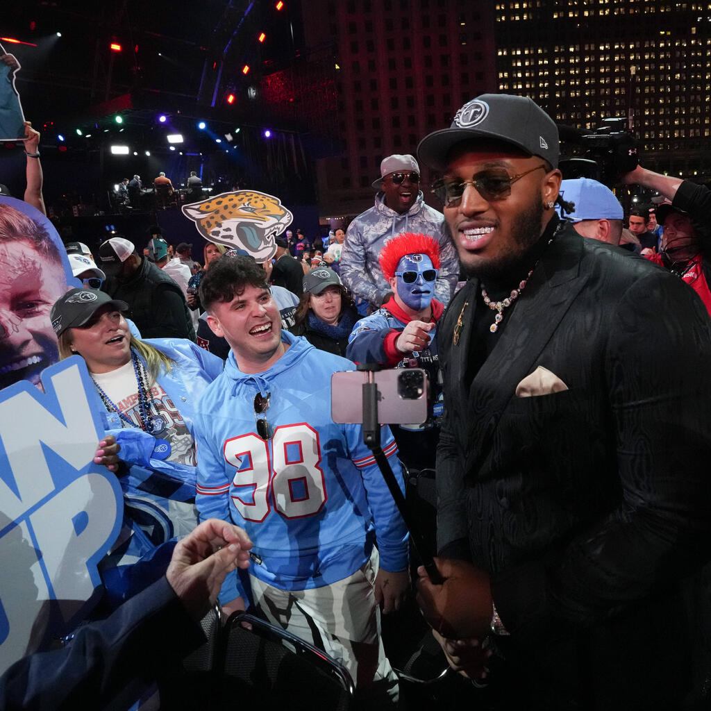 7. Pick: JC Latham (OL, Titans)