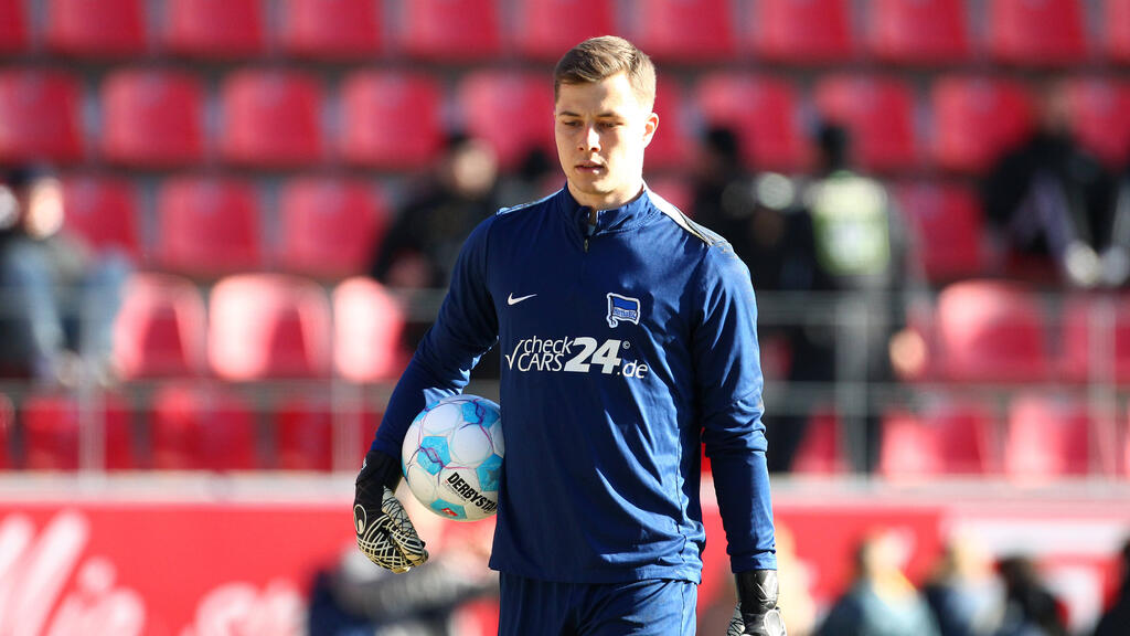 Tjark Ernst verfügt bei Hertha BSC über eine Ausstiegsklausel Tjark Ernst verfügt bei Hertha BSC über eine Ausstiegsklausel