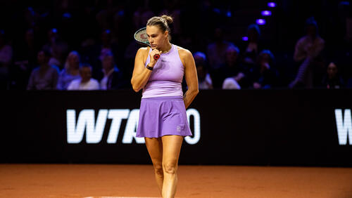 Aryna Sabalenka hat in Stuttgart erneut den Turniersieg verpasst