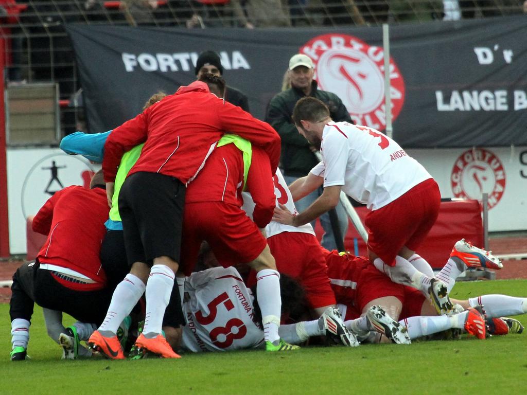 Fortuna Köln führt die Regionalliga West an