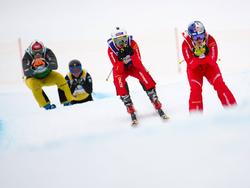 Ski-Cross Rennen der Damen