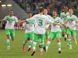 Nicklas Bendtner war die Schlüsselfigur des Wolfsburger Sieges