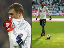 Des einen Freud, des anderen Leid: Neuer (l.) verletzt, Ulreich spielt