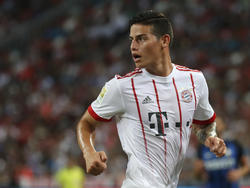 Bayern-Neuzugang James Rodríguez musste trotz Verletzung zum Nationalteam