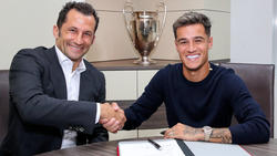 Der FC Bayern präsentierte Coutinho als Königstransfer