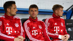 Thomas Müller wird wohl erneut auf der Bank Platz nehmen müssen
