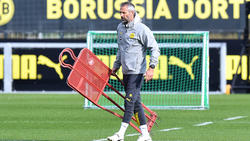 BVB-Trainer Marco Rose informierte über die Personallage