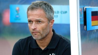 Siegte mit Deutschlands U17 gegen Moldau: Trainer Christian Wück