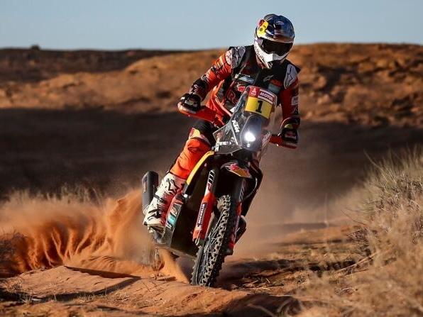 Toby Price fuhr in Saudi-Arabien als Dritter auf das Podest Toby Price fuhr in Saudi-Arabien als Dritter auf das Podest