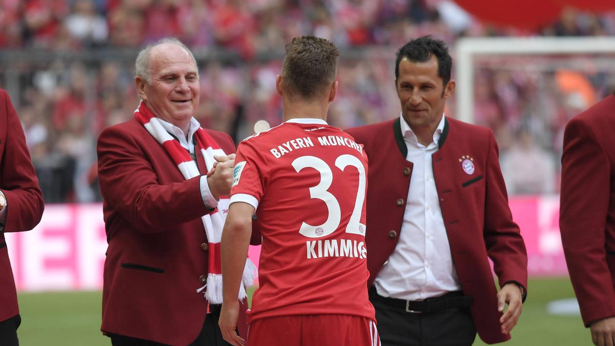 Bayerns Joshua Kimmich entwickelt sich mehr und mehr zum Führungsspieler des Rekordmeisters Bayerns Joshua Kimmich entwickelt sich mehr und mehr zum Führungsspieler des Rekordmeisters