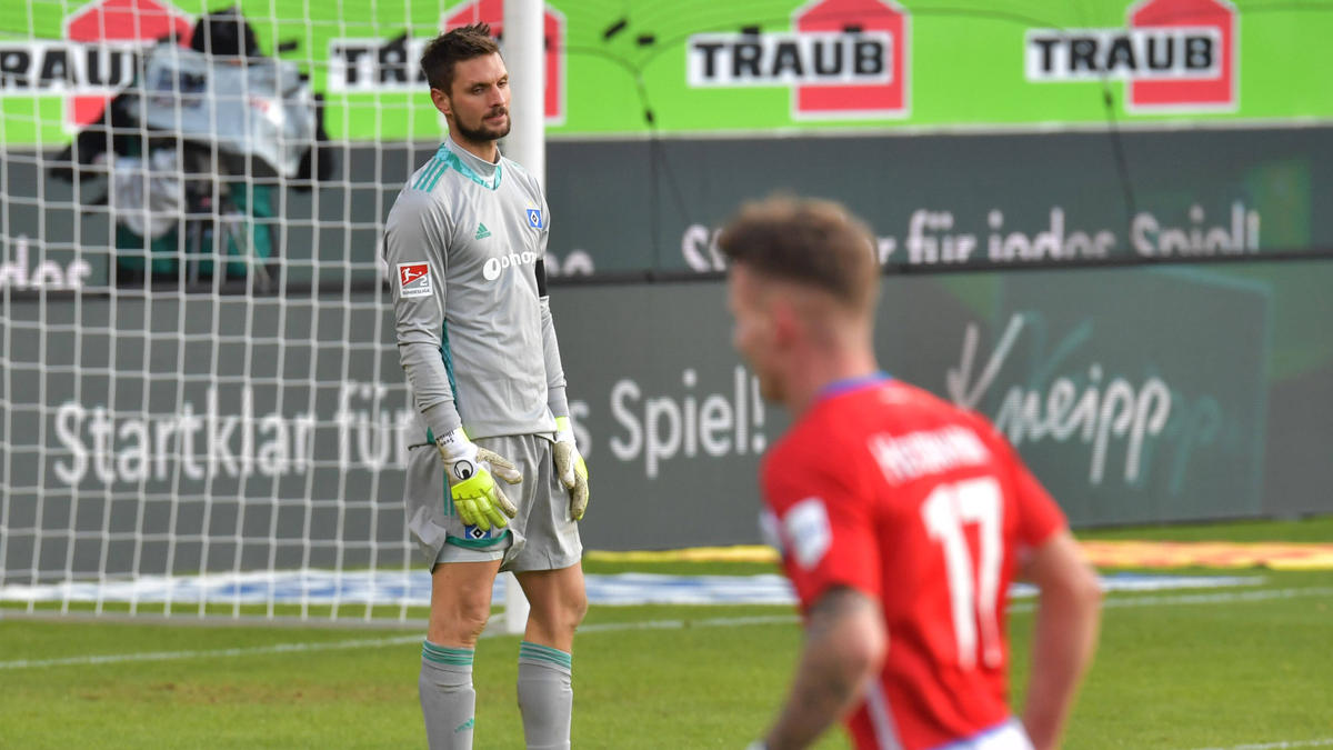 Machte gegen Heidenheim eine unglückliche Figur: HSV-Keeper Sven Ulreich Machte gegen Heidenheim eine unglückliche Figur: HSV-Keeper Sven Ulreich