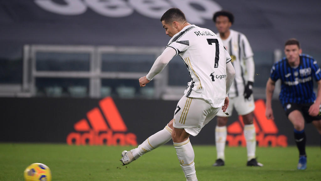 Ronaldo vergibt einen Elfmeter gegen Atalanta