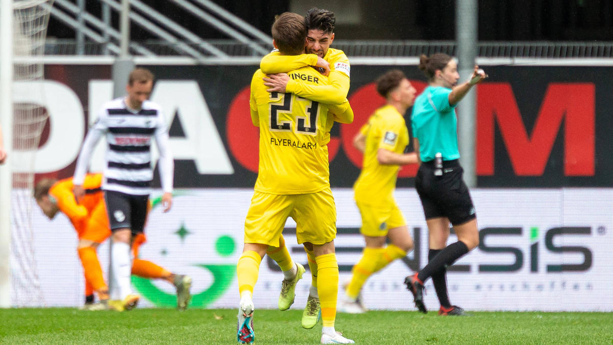 Der SV Elversberg gewinnt wieder in der 3. Liga