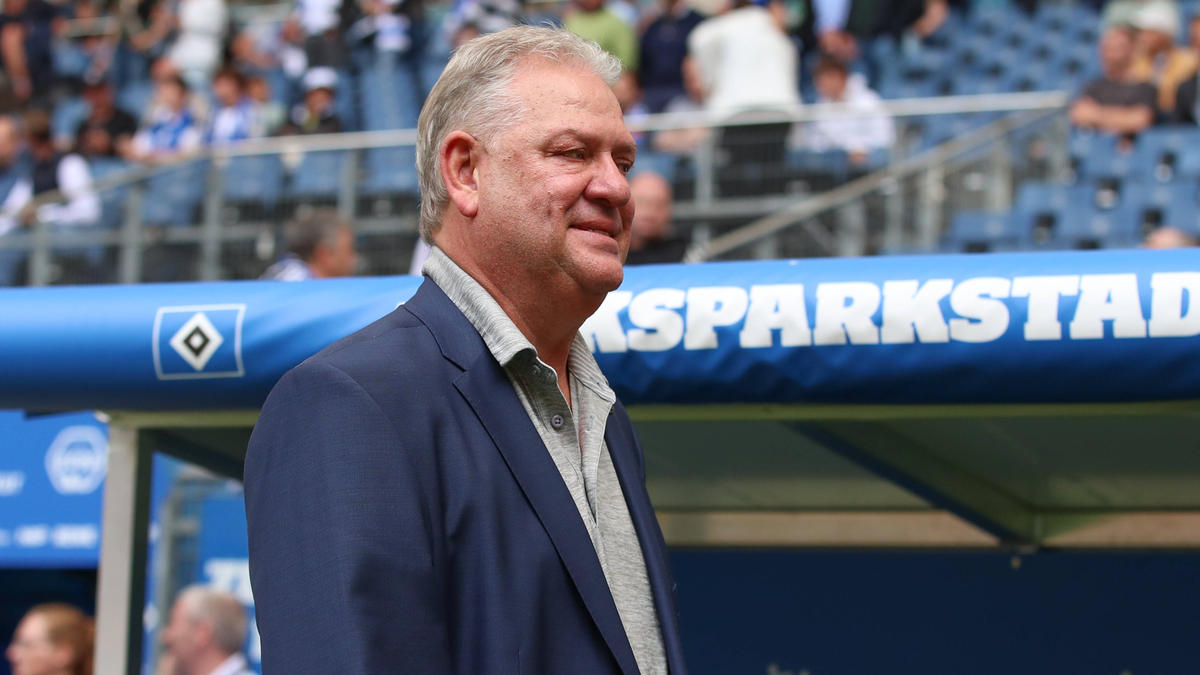 Frank Pagelsdorf war am Sonntag zu Gast im Volksparkstadion