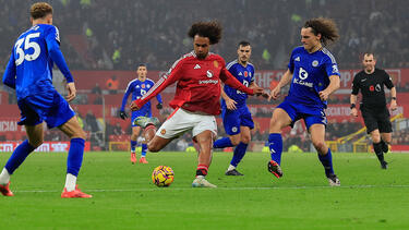 Joshua Zirkzee ist bei Manchester United nicht glücklich