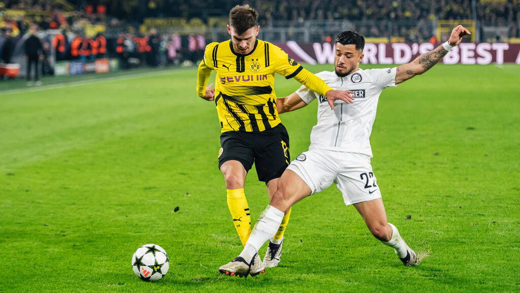 Jusuf Gazibegovic (r.) könnte im Winter zum 1. FC Köln wechseln