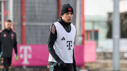 Jamal Musiala musste beim FC Bayern mit dem Training aussetzen