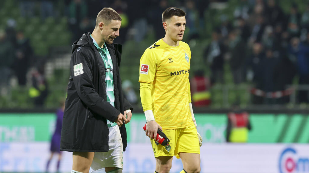 Michael Zetterer (re.) könnte den SV Werder Bremen verlassen Michael Zetterer (re.) könnte den SV Werder Bremen verlassen