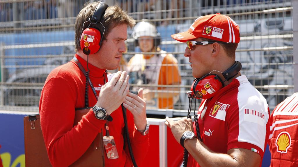 Rob Smedley (li.) glaubt, dass die meisten Menschen Michael Schumacher falsch einschätzen Rob Smedley (li.) glaubt, dass die meisten Menschen Michael Schumacher falsch einschätzen