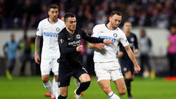 Eintracht Frankfurt und Inter Mailand trennten sich unentschieden