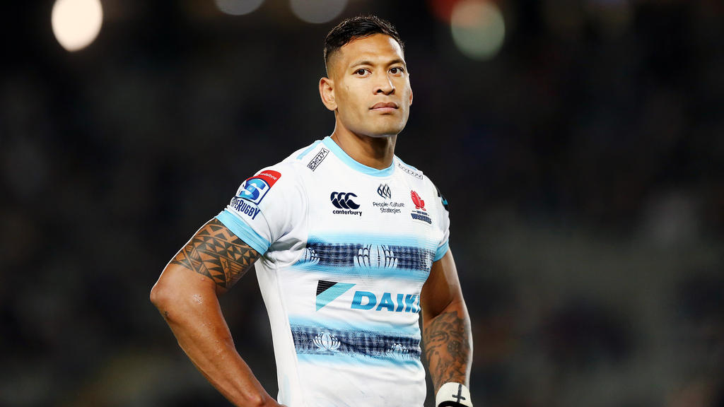 Israel Folau sorgte für große Empörung Israel Folau sorgte für große Empörung