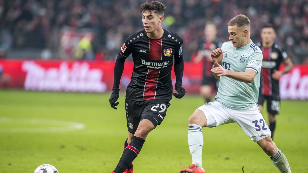 Kai Havertz steht gegen den FC Bayern mal wieder im Blickpunkt Kai Havertz steht gegen den FC Bayern mal wieder im Blickpunkt