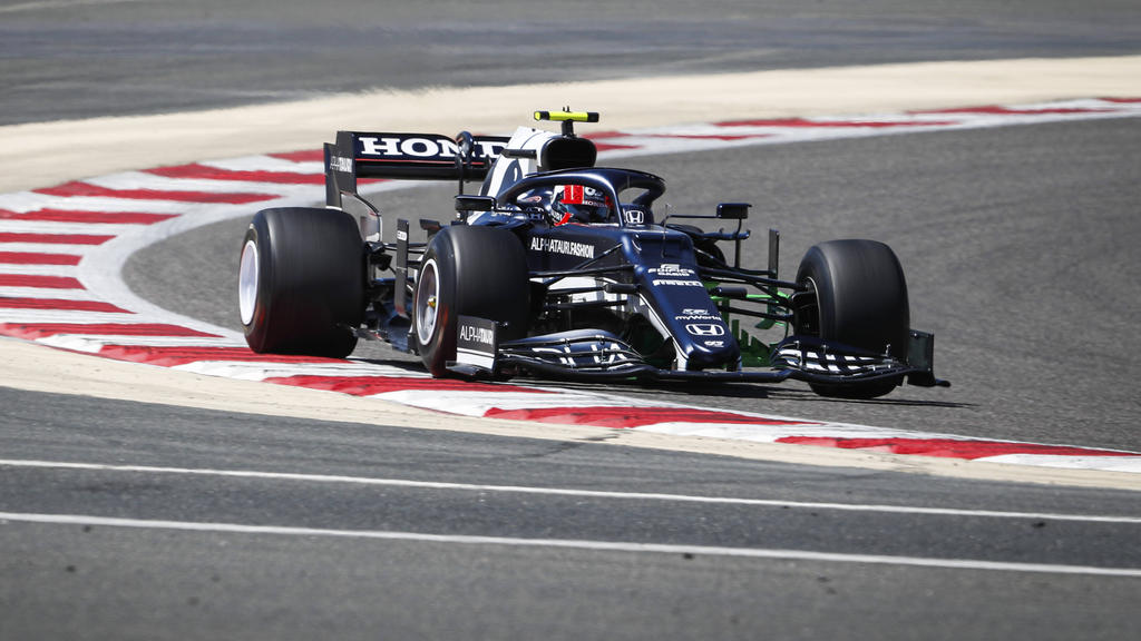 1 Strafpunkt: Pierre Gasly (AlphaTauri)