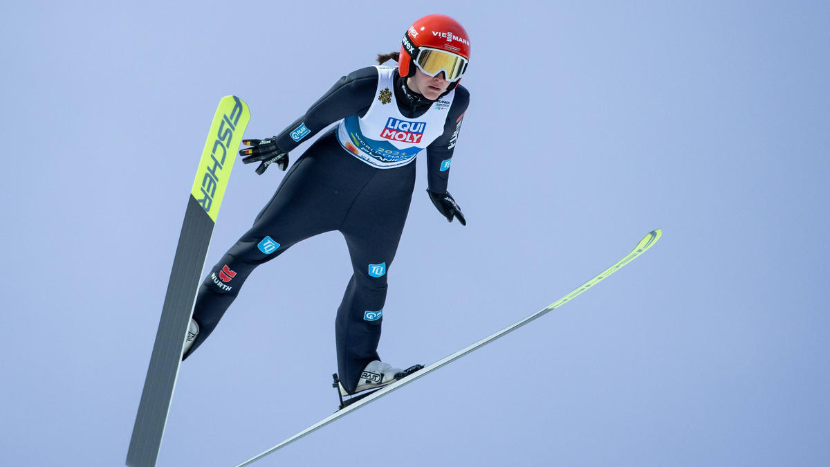 Selina Freitag zeigte starke Leistungen in Klingenthal