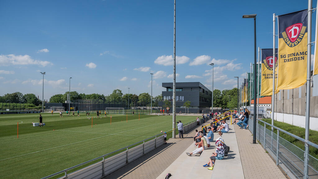 Das Dresdner Trainingsareal gilt als hochmodern Das Dresdner Trainingsareal gilt als hochmodern