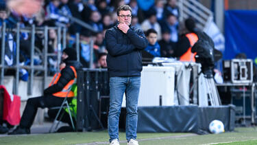Trainer Dieter Hecking sah einen Start mit Verspätung