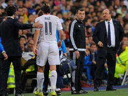 Bale tuvo que abandonar el campo tras media hora de partido. (Foto: Getty)