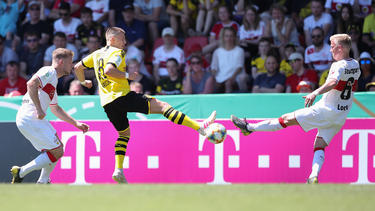 Borussia Dortmund setzte sich gegen den VfB Stuttgart durch