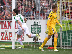 Delaney erzielte drei Tore für den SV Werder