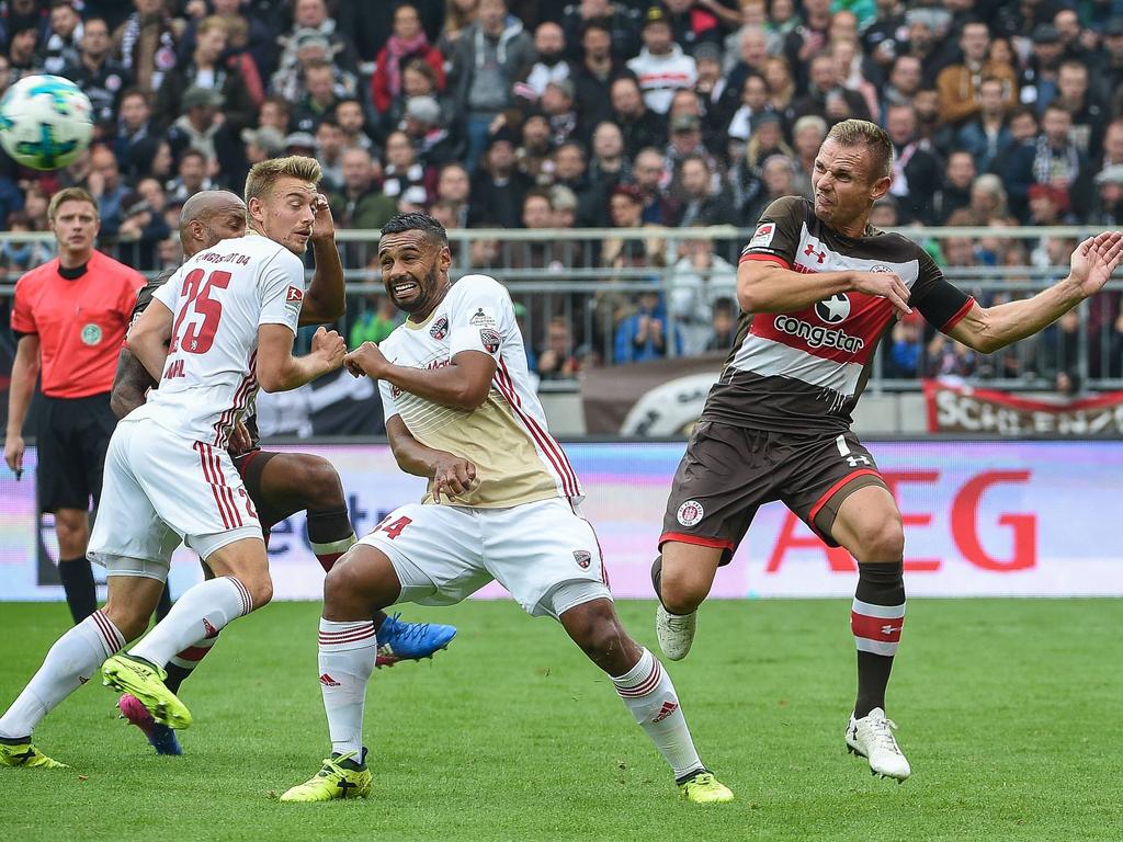 Der FC St. Pauli kassiert eine herbe Heimpleite gegen Ingolstadt