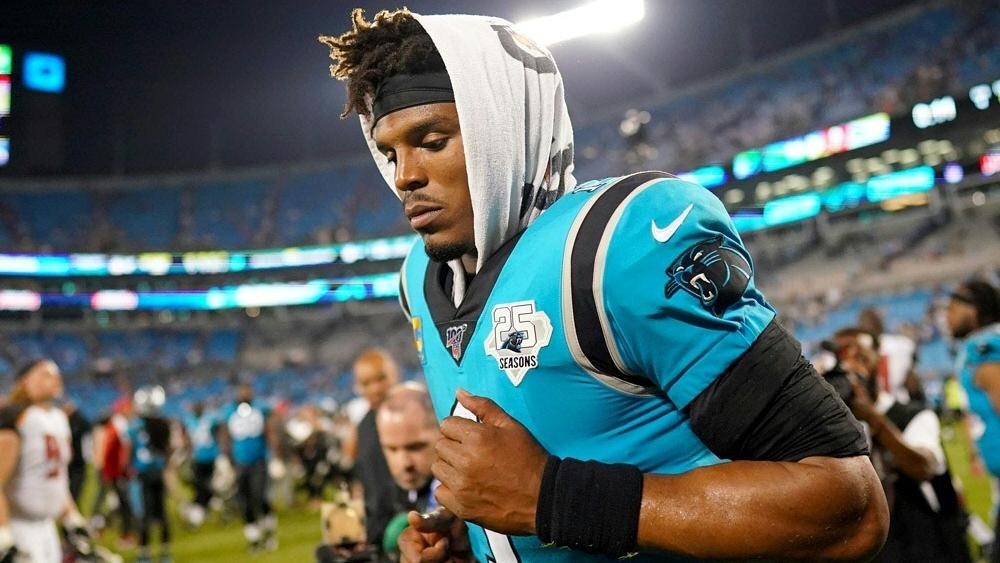 Für Cam Newton ist die Saison beendet Für Cam Newton ist die Saison beendet