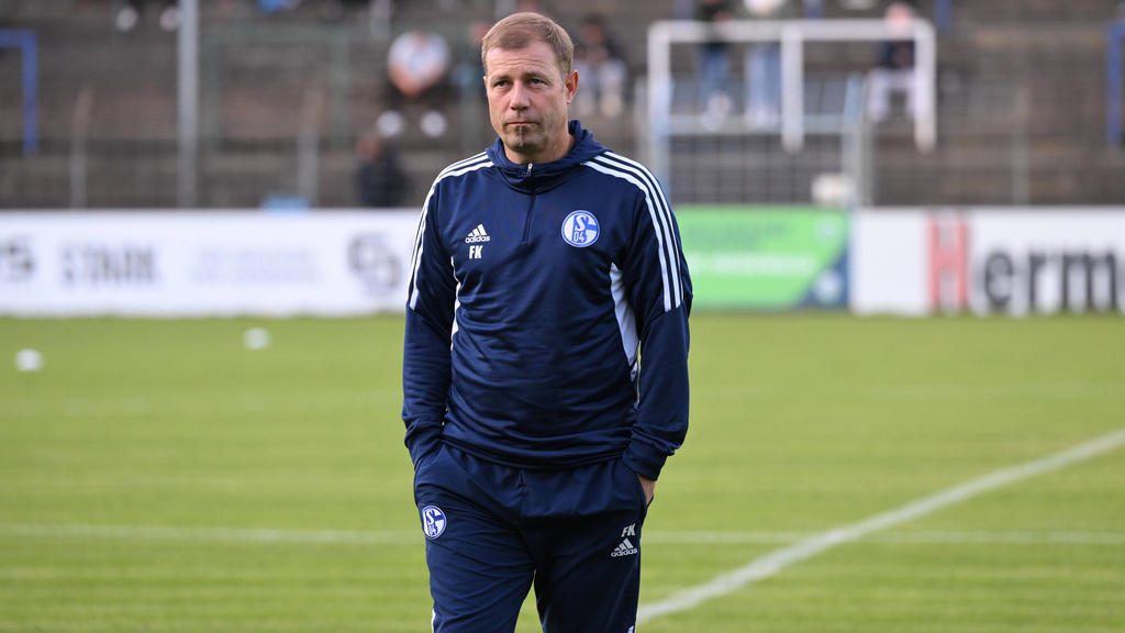 Frank Kramer soll den FC Schalke 04 in der Fußball-Bundesliga halten