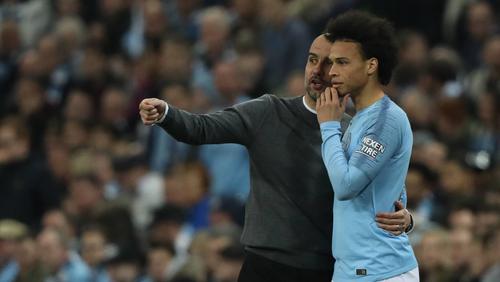 Leroy Sané wird am Freitagabend sein Comeback im Trikot von Manchester City feiern