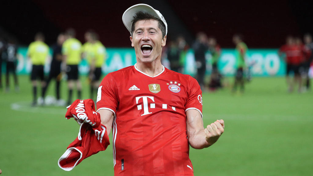 Mal wieder Mann des Tages: Robert Lewandowski vom FC Bayern
