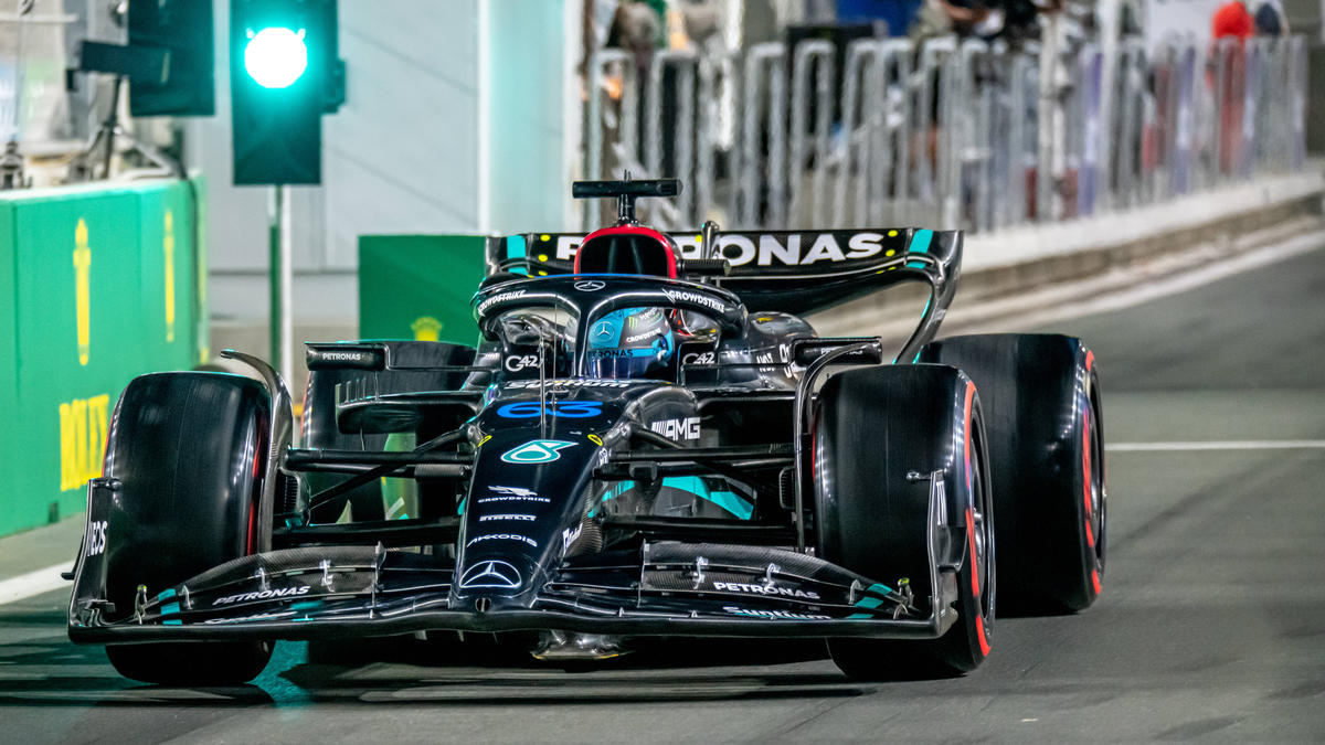 George Russell konnte Lewis Hamilton im Qualifying deutlich schlagen