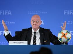 Der Präsident des Fußball-Weltverbands FIFA: Gianni Infantino