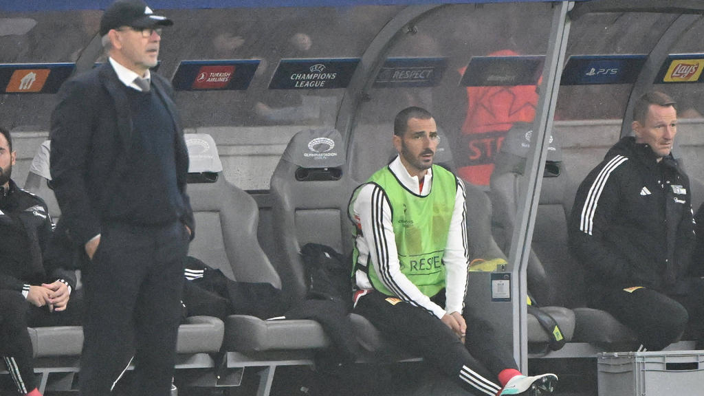 Saß 90 Minuten auf der Bank: Leonardo Bonucci Saß 90 Minuten auf der Bank: Leonardo Bonucci