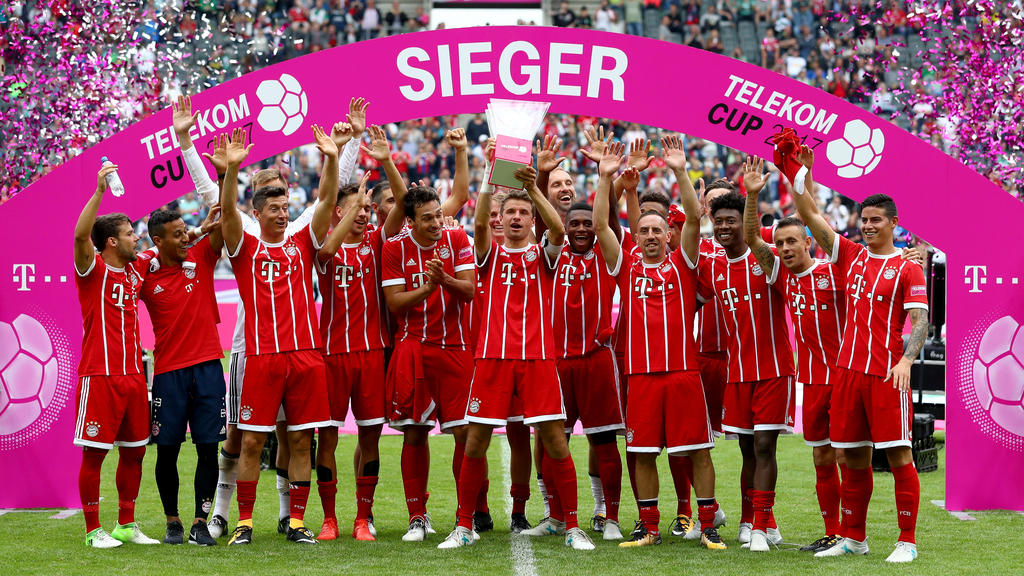 Der FC Bayern sicherte sich 2017 den Titel